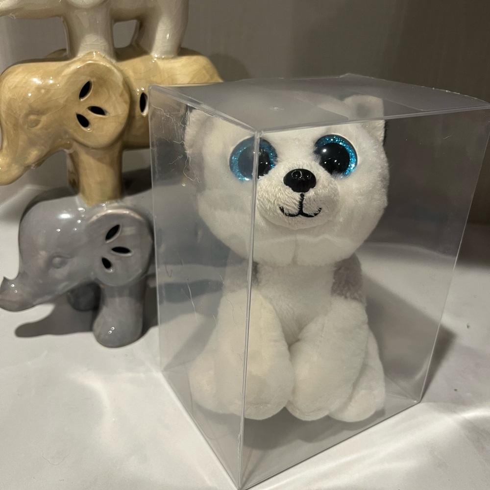 Beanie baby Buff the Husky Dog Plush Ty